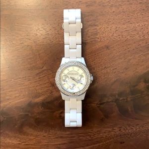 White Michael Kors ladies watch